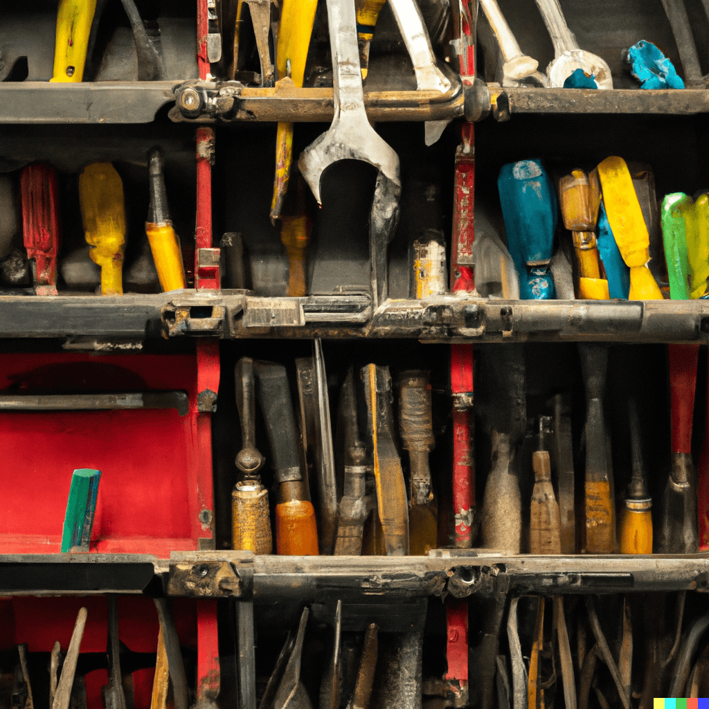 So many tools and tool boxes